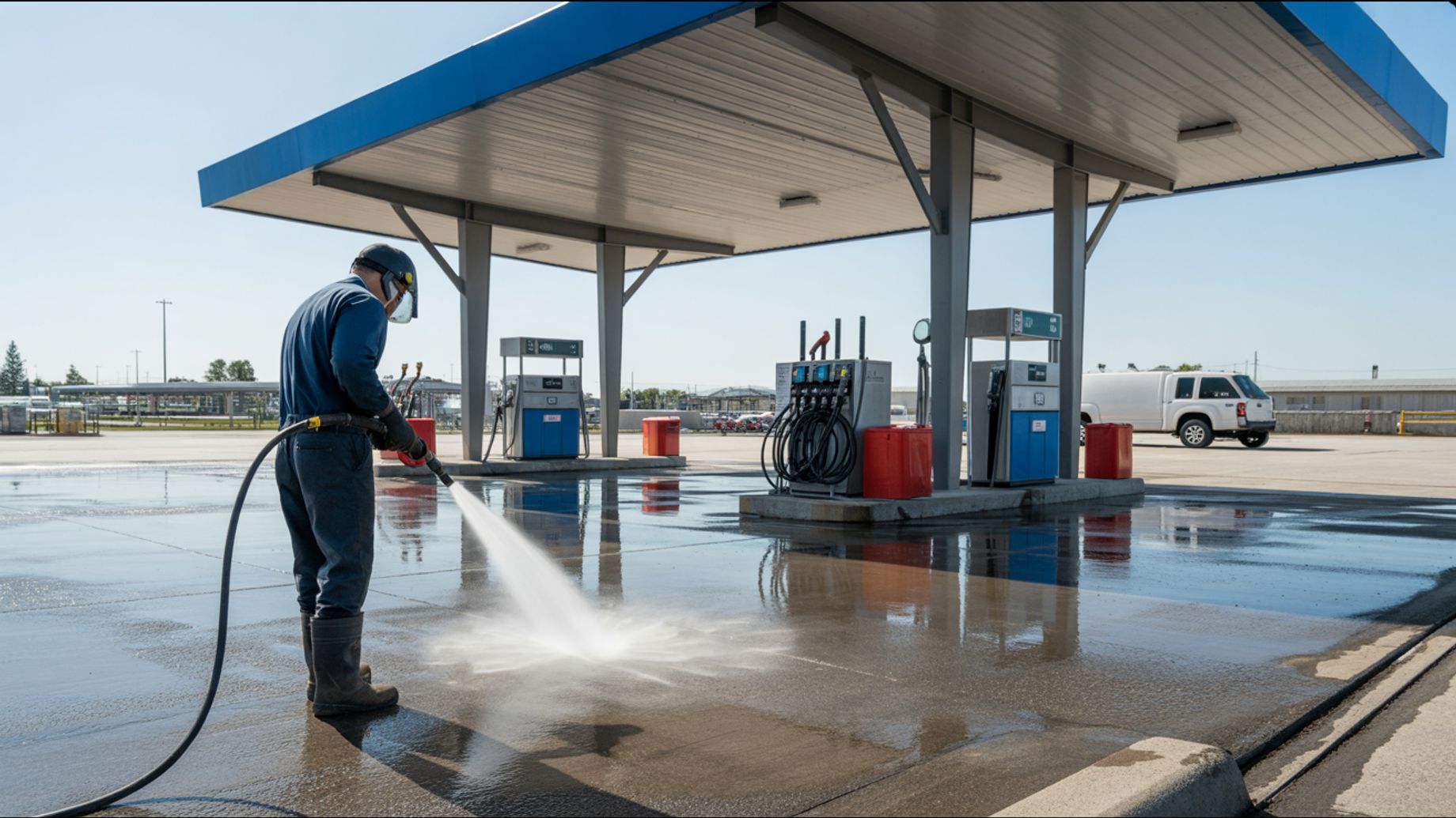 Pressure washing photo 10